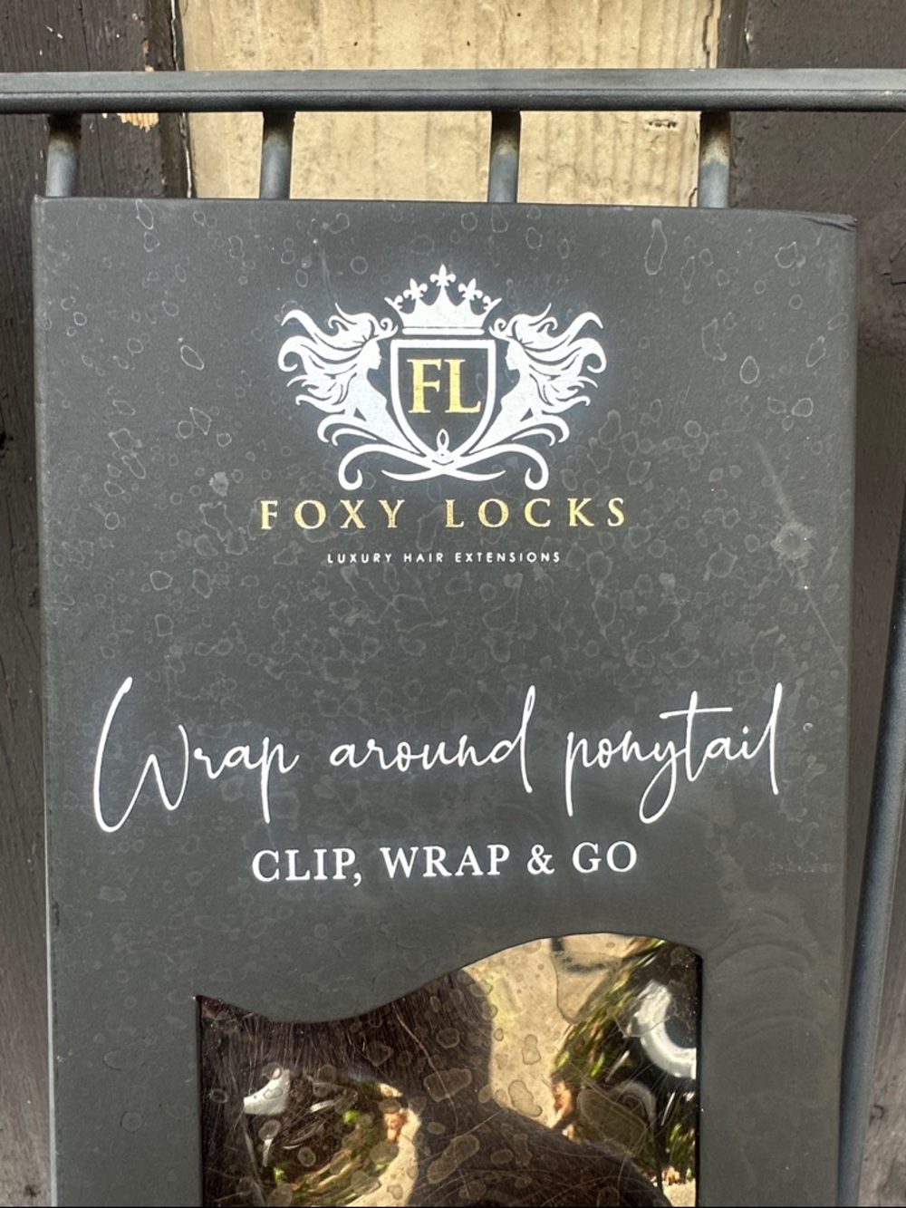 FOXY LOCKS Wrap Around Ponytail - Cocoa Brown - Picture 11 of 12